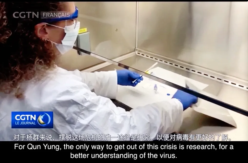 中国国际电视台(CGTN)就新冠病毒研究交流采访biorbyt