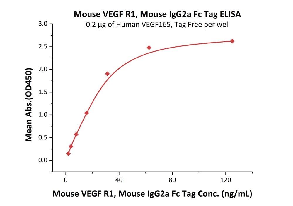 VEGF R1 / Flt-1 Recombinant Protein