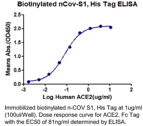 SARS-CoV-2 (COVID-19) Biotinylated Spike S1 Recombinant Protein