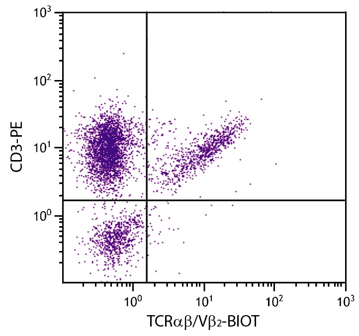 TCRab/Vb2 Antibody [TCR-3] (Biotin)