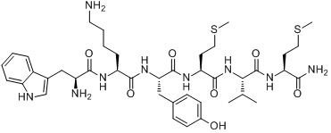 W-K-Y-M-V-M-NH2 peptide