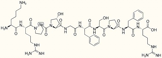 Lys-(Hyp3)-Bradykinin