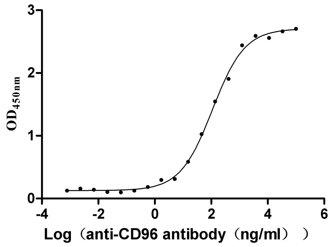 Recombinant Human T-cell surface protein tactile (CD96), partial (Active)