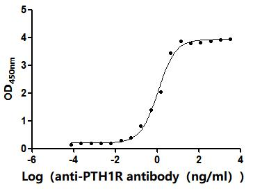 Recombinant Macaca fascicularis Parathyroid hormone/parathyroid hormone-related peptide receptor (PTH1R), partial (Active)