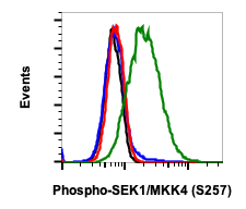 Phospho-SEK1/MKK4 (Ser257) (C5) rabbit mAb Antibody