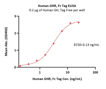 Human Growth Hormone R Protein, Fc Tag