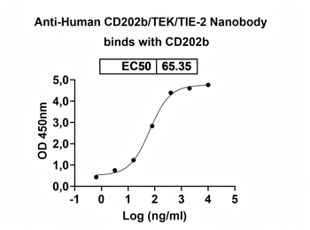 Recombinant Human CD202b/TEK Protein, C-His