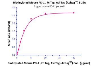 Mouse PD-L1 Protein, Fc Tag